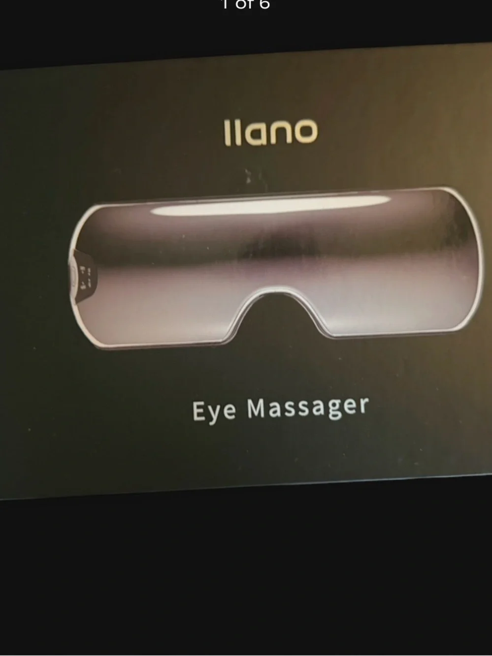 llano Eye Massager in Gradient Purple/Silver